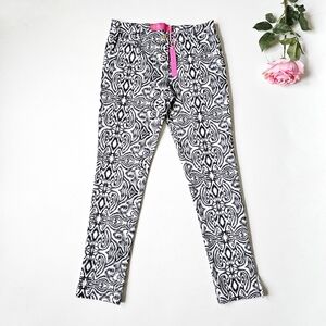 NWT Macbeth Collection by Margaret Josephs Low-Rise Ikat Skinny Pants – XS